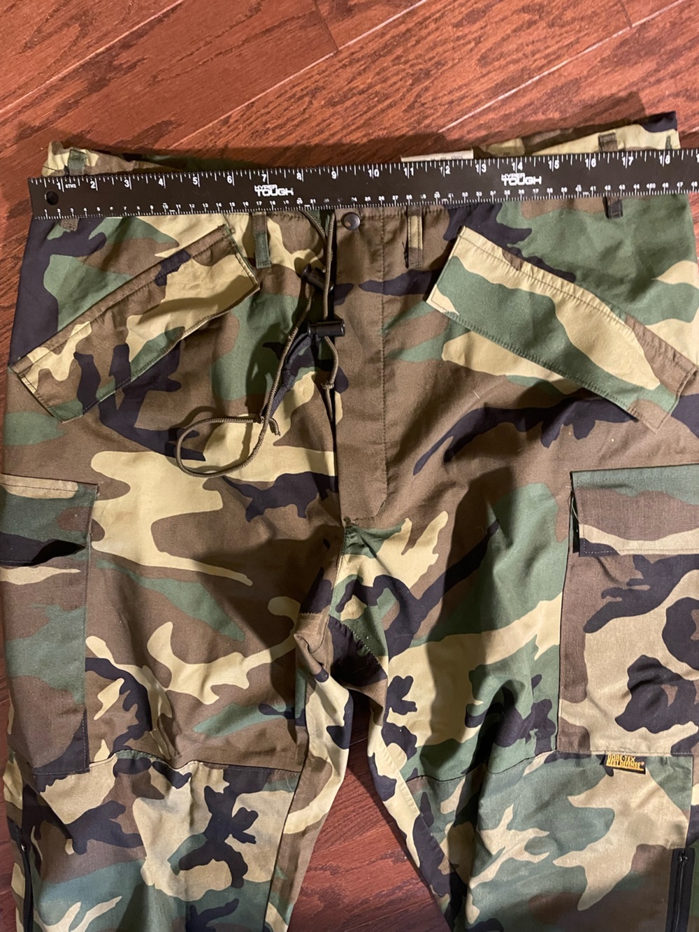 Tennier Industries 2G ECWCS Trousers Cargo Pants Camo Medium Gore Tex - Picture 10 of 10